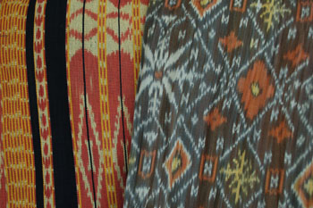 Ikat fabric